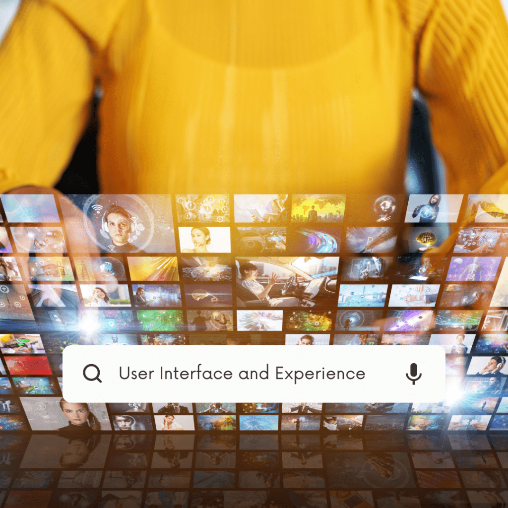 User Interface and experience