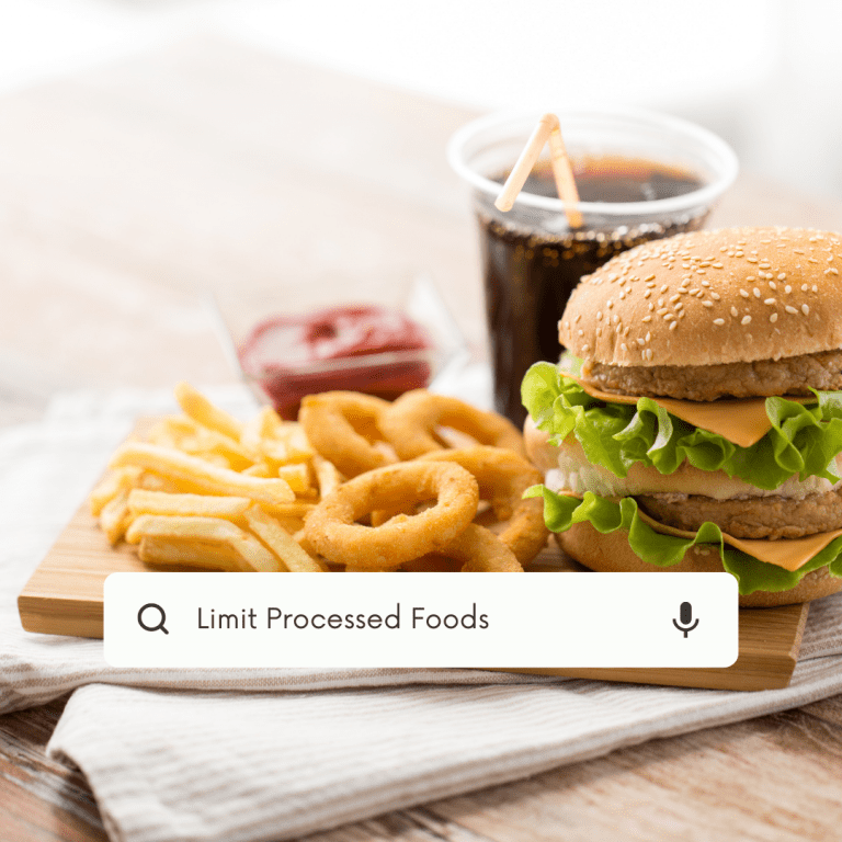 Limit Processed Foods