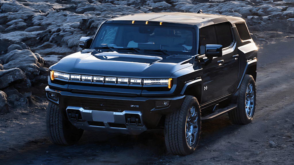 Hummer SUV off road