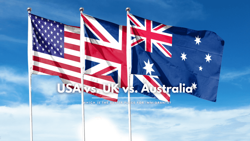 USA vs. UK vs. Australia