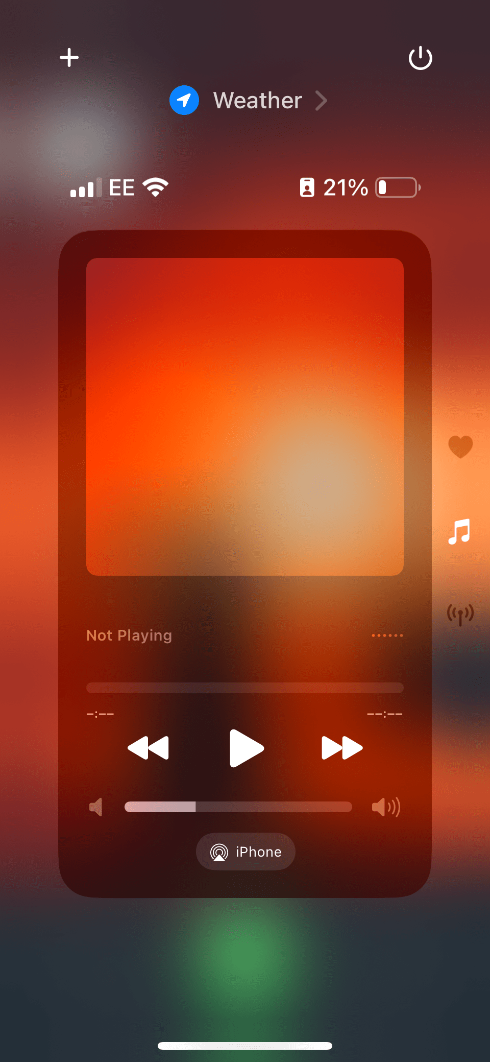 Apple IOS 18.1.1 update control pannel