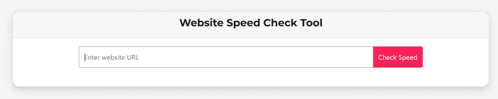 Weblogtrips - Free Website Speed Test Tool