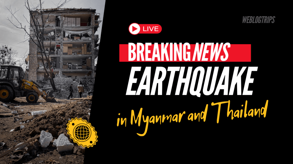 7.7 Magnitude Earthquake Strikes Myanmar and Thailand