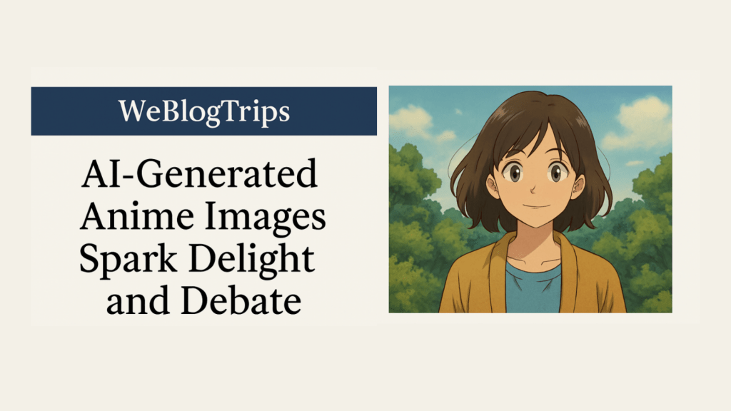 AI anime generator