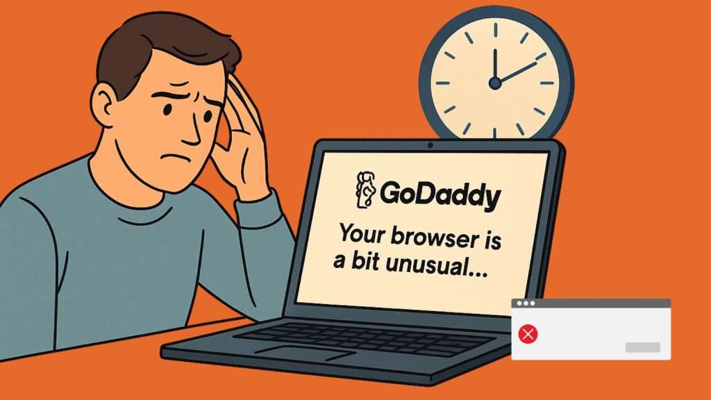 Why GoDaddy (and Other Sites) Break When Your System Time Is Wrong How to fix Godaddy Login Error?