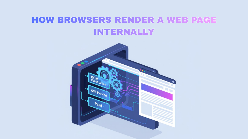 How Browsers Render a Web Page Internally