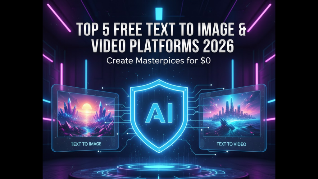 Top 5 Free Text to Image and Video Platforms in 2026: Create Masterpieces for $0