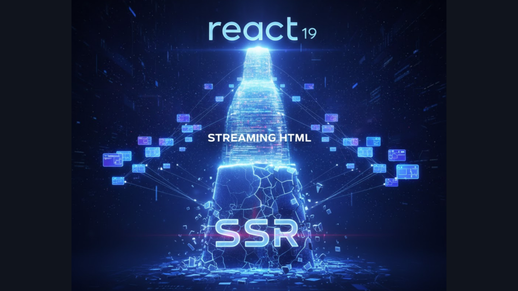 Beyond SSR: The Rise of Streaming HTML in React 19