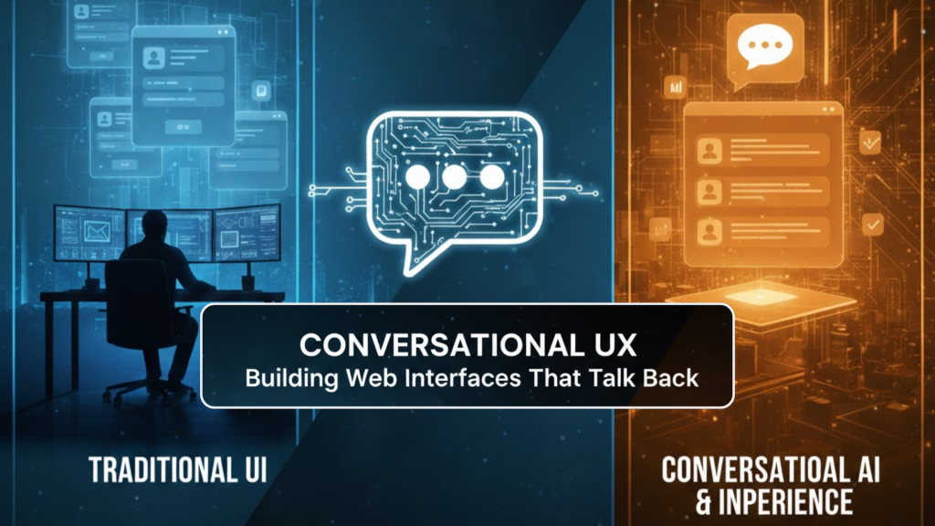 Conversational UX Building Web Interfaces That Talk Back