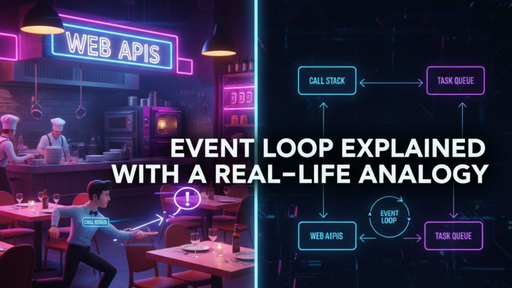 Event Loop Explained with a Real-Life Analogy (2026 Guide)