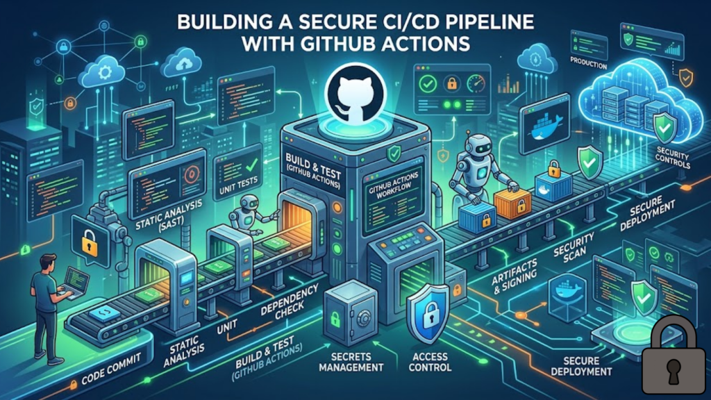 Building a Secure CI/CD Pipeline with GitHub Actions (2026)