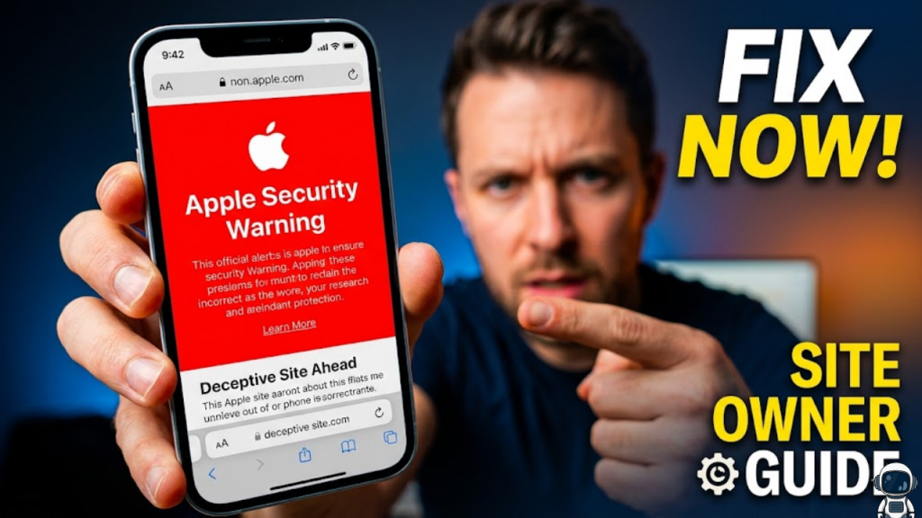 Fixing the "Apple Security Warning" on iPhone: A Site Owner's Guide