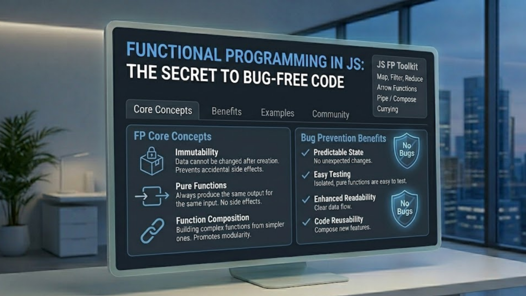 Functional Programming in JS: Why It’s the Secret to Bug-Free Code