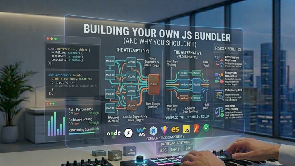 How to Build Your Own JavaScript Bundler (and Why You Shouldn't)