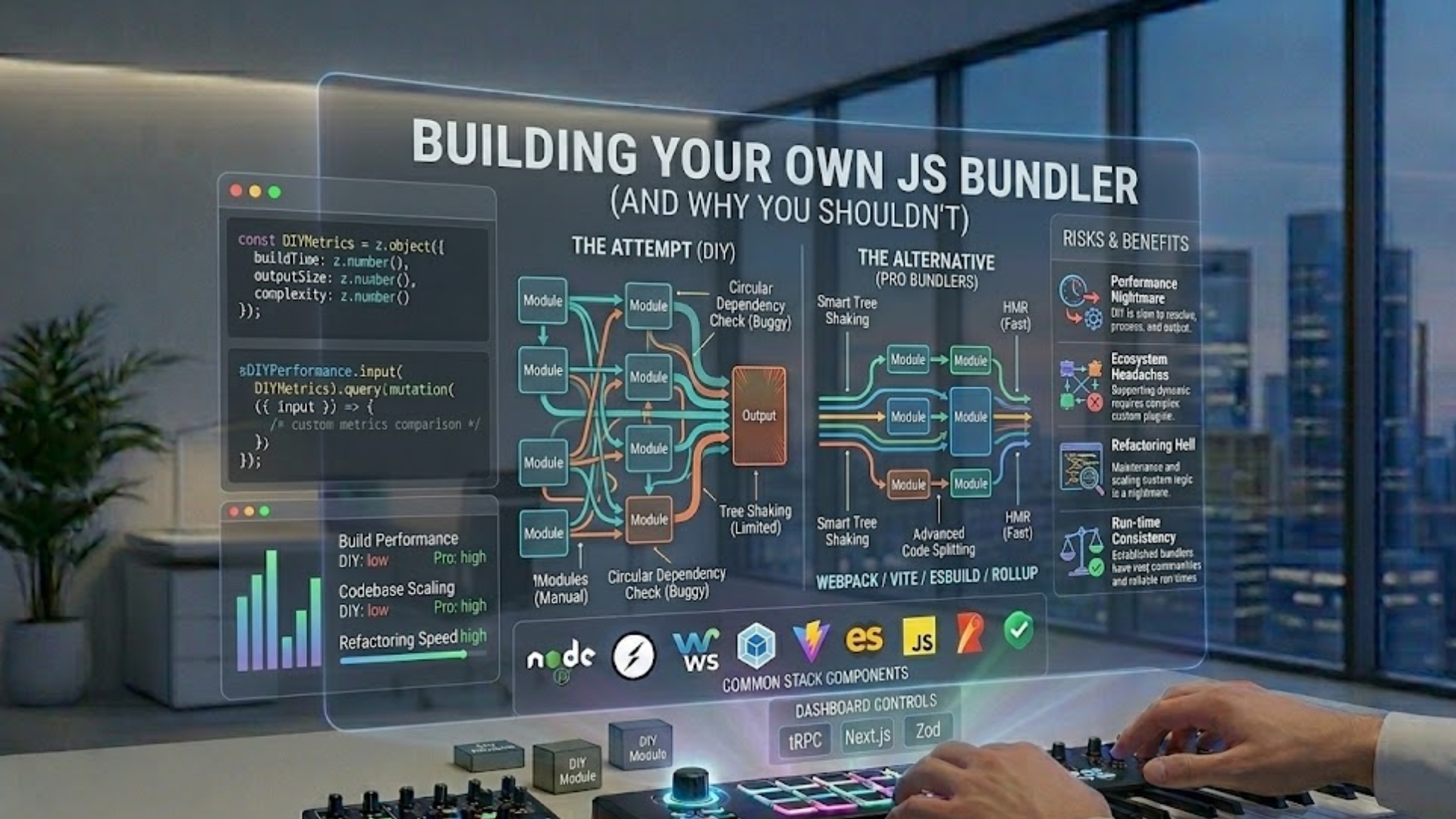 How to Build Your Own JavaScript Bundler (Why You Shouldn't)