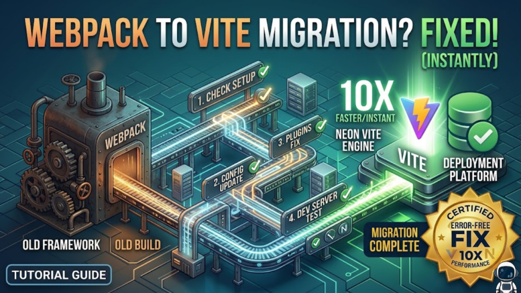 How to Migrate from Webpack to Vite Without Breaking Everything