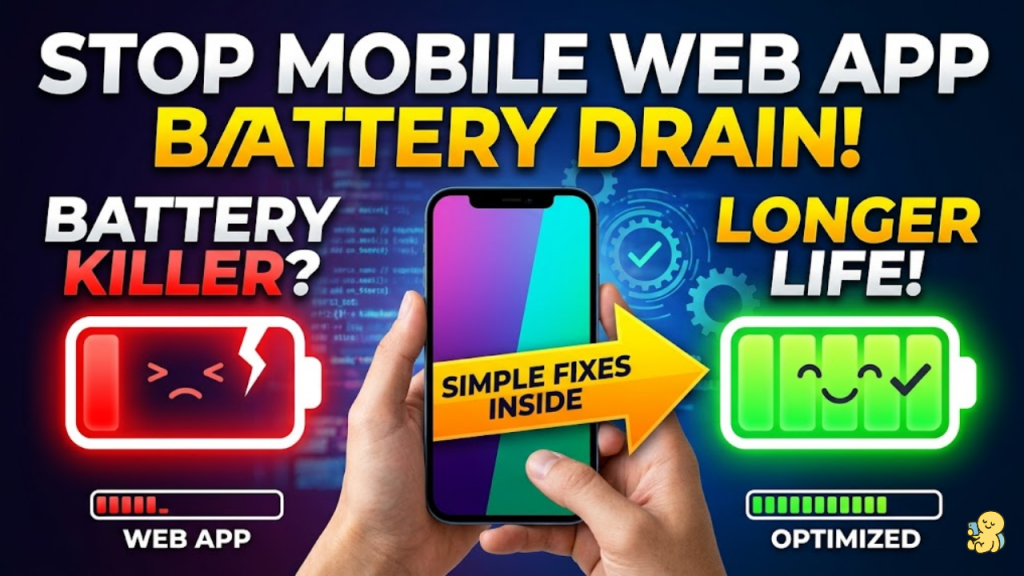 How to Reduce Battery Drain in Mobile Web Applications