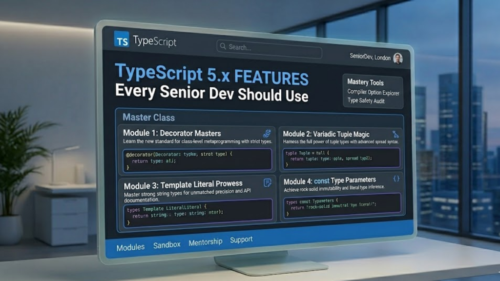 TypeScript 5.x Features Every Senior Dev Should Use