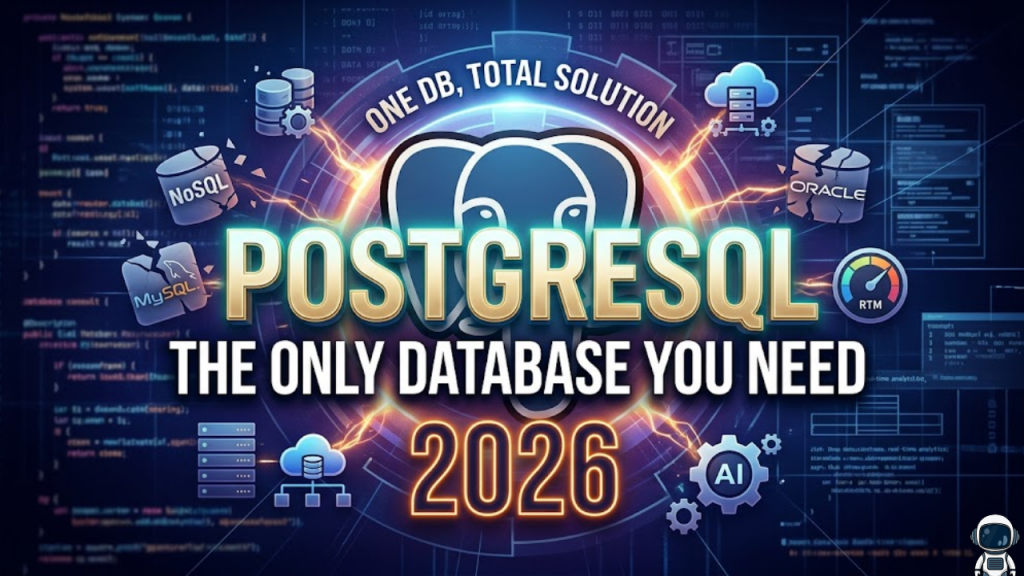 Why PostgreSQL is the Only Database You Need in 2026
