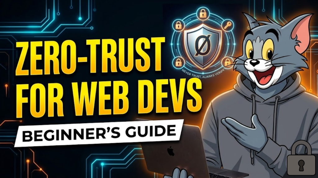 Zero-Trust Architecture for Web Developers: A Beginner's Guide