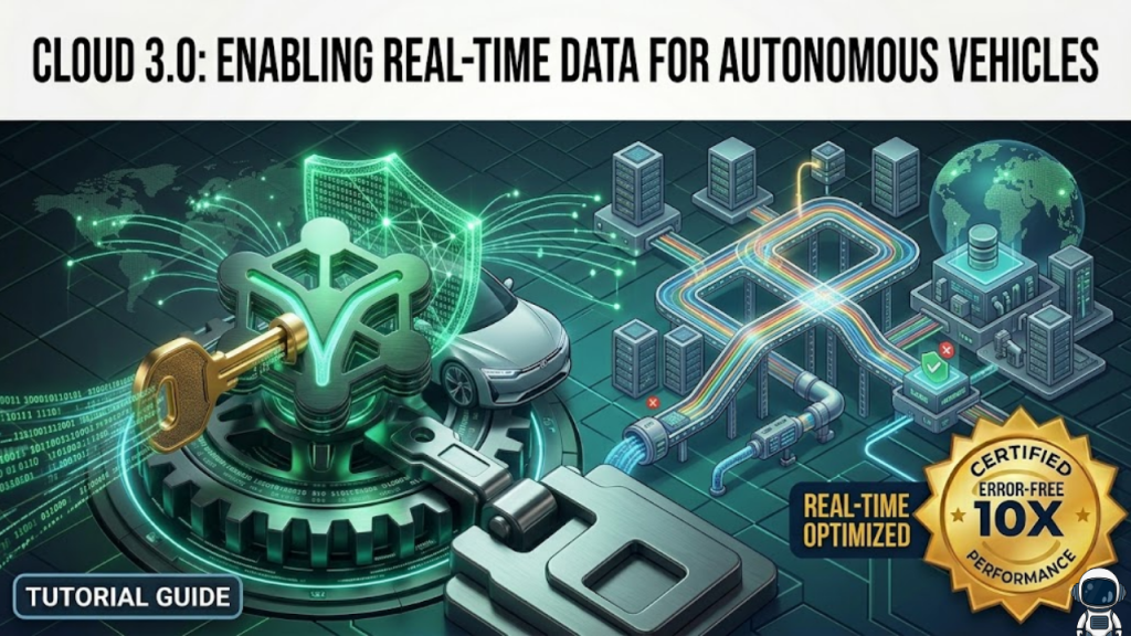How Cloud 3.0 Enables Real-Time Data for Autonomous Vehicles