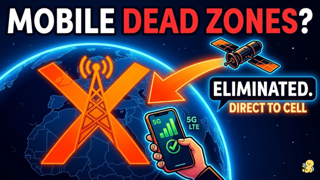 How Does Direct-to-Cell Satellite Tech Eliminate Mobile Dead Zones?