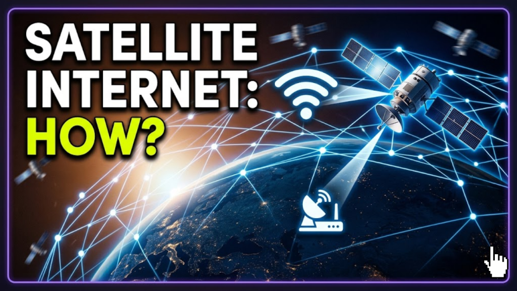How "Satellite Mega-Constellations" Provide Internet to the Whole World