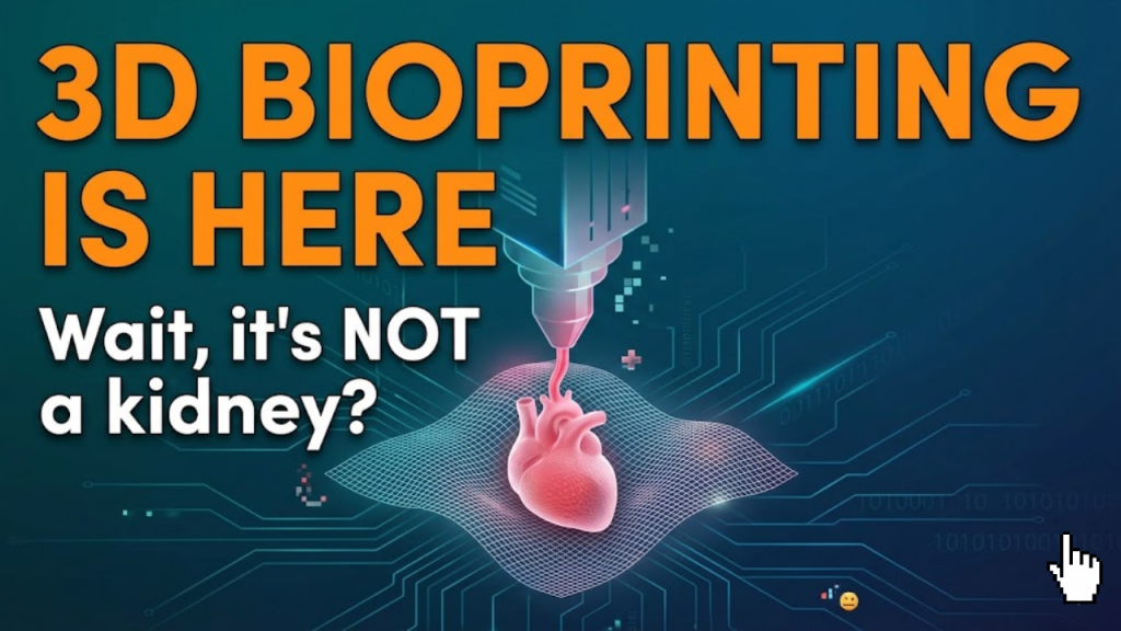 How is 3D Bioprinting Creating Functional Human Tissue for Transplants