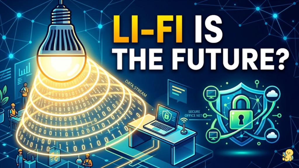 Why is Li-Fi (Light Fidelity) the Future of Secure Office Networking?